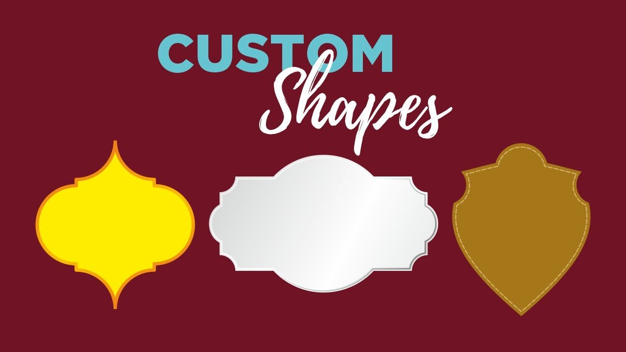 How to make Custom SHAPE in CorelDraw | ZAMZAM GRAPHICS