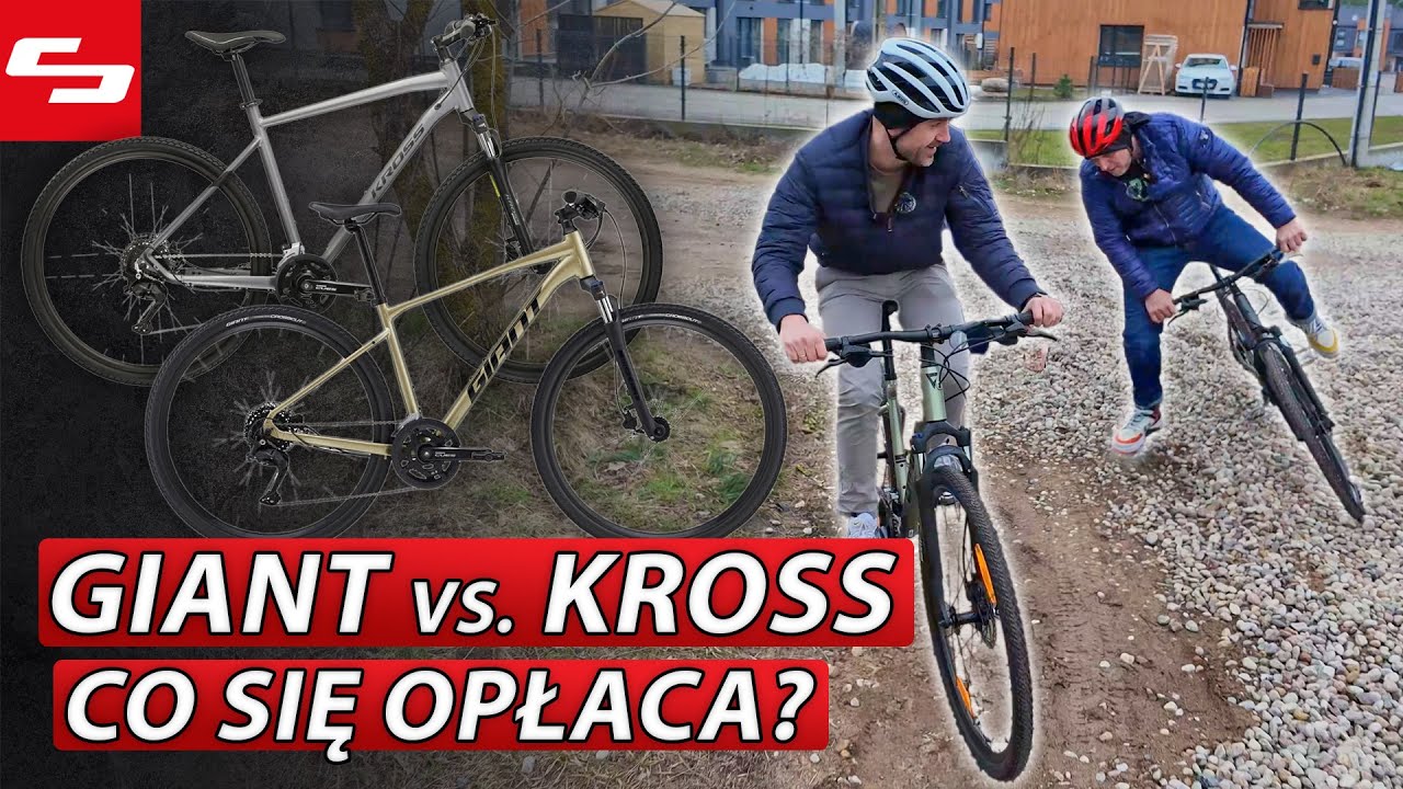 Czy warto dopłacić 500zł do marki premium? Giant Roam 2 vs Kross Evado Evado 5.0 2024