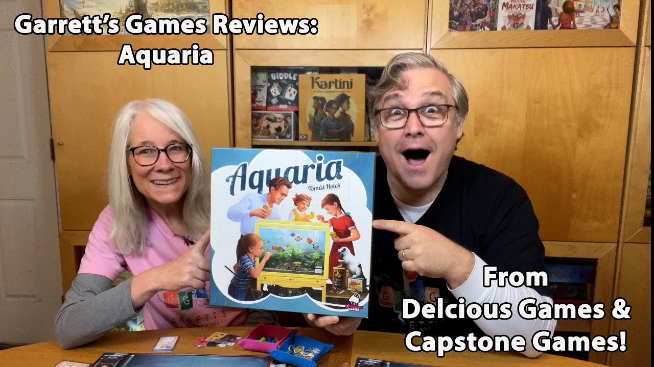 Обзоры игр Garrett's Games: Aquaria от Delicious Games и Capstone Games