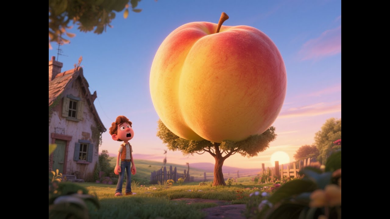 James and the Giant Peach: A Magical Adventure Beyond Imagination (AI made cartoon)