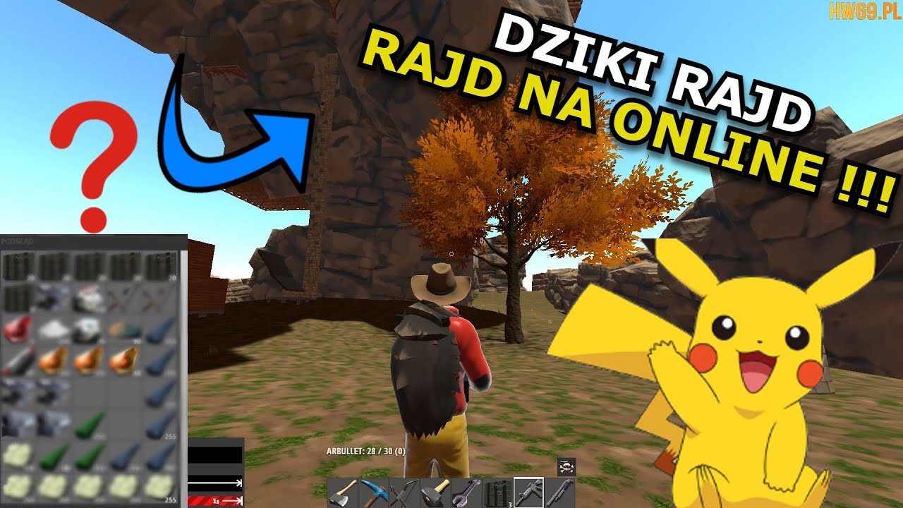 Hurtworld V1 DZIKI RAJD NA ONLINE !!! #hurtworld #ncs #hw69 #survival