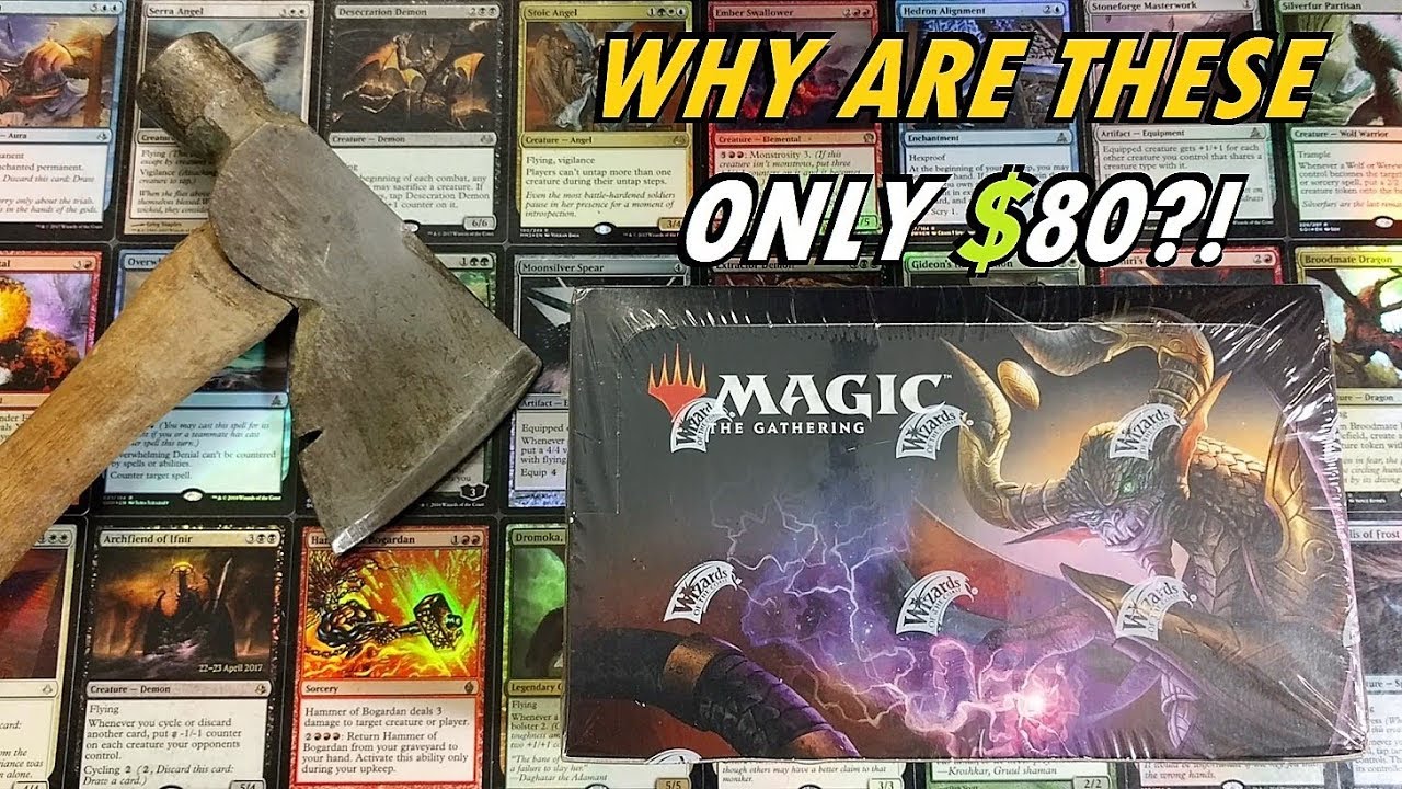 This Box is on Fire!  MTG Core Set 2019