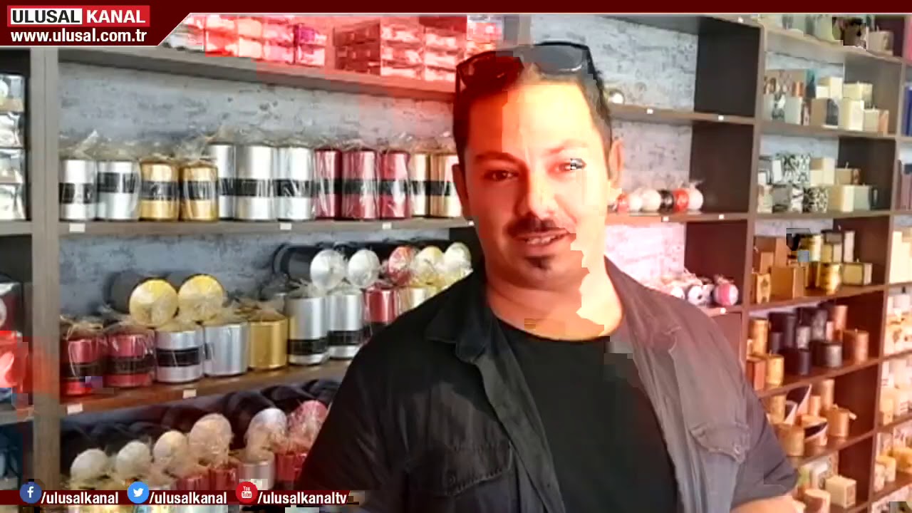 Genç girişimci dünyaya mum satıyor