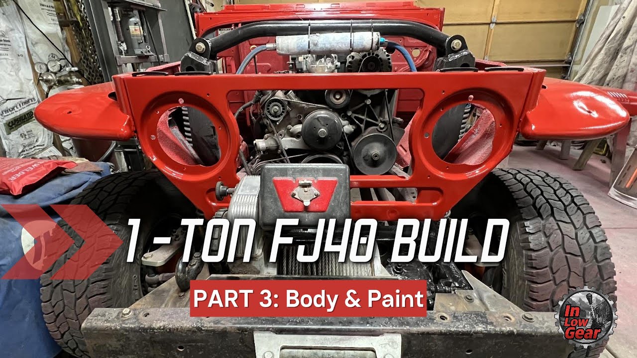 Modifying an Aqualu Tub for 40s: FJ40 Restomod Build