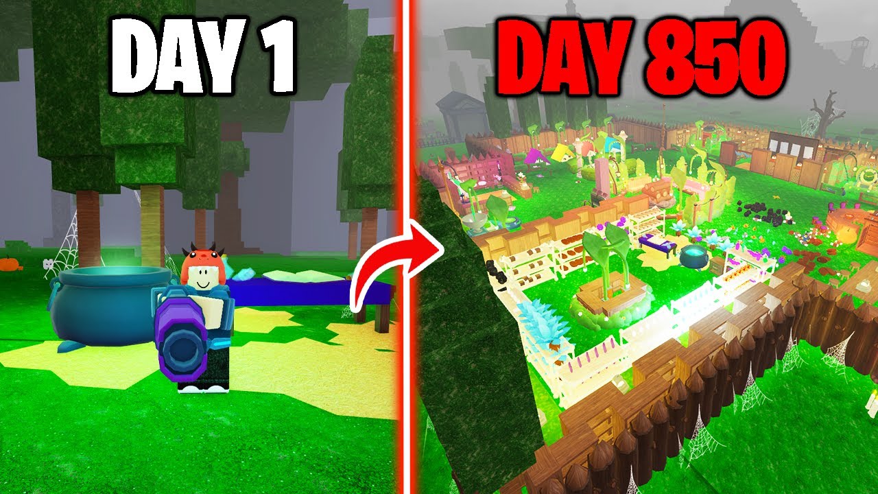 850 Days to Build a Laboratory Aesthetic Base in 99 Nights in the Forest