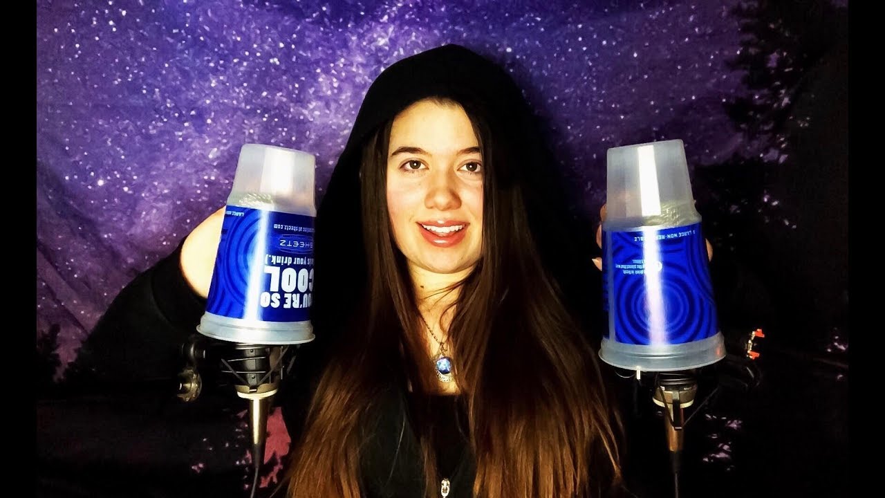 ASMR Cups, Bottles, and Lid Sounds