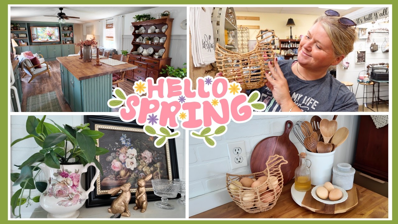 Decorating My Home For Spring, Thrift Shopping, & Getting Back Into Routine