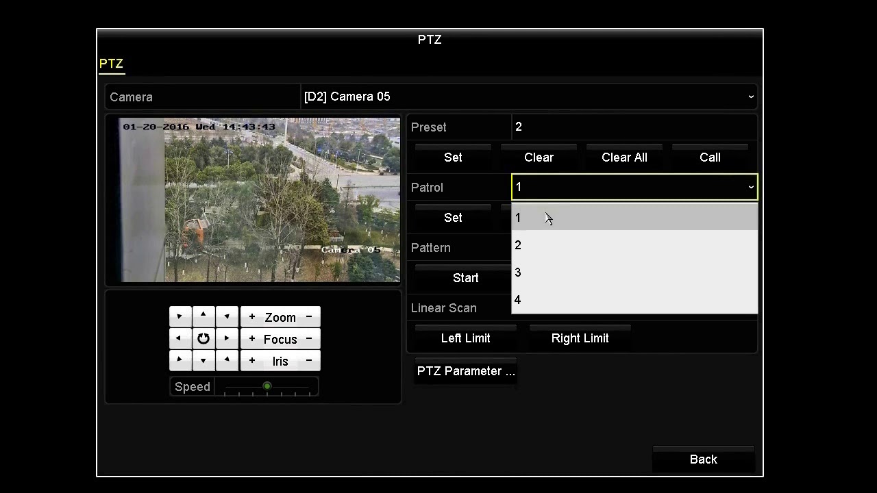 How to Use PTZ Control on DVR NVR GUI  3 0