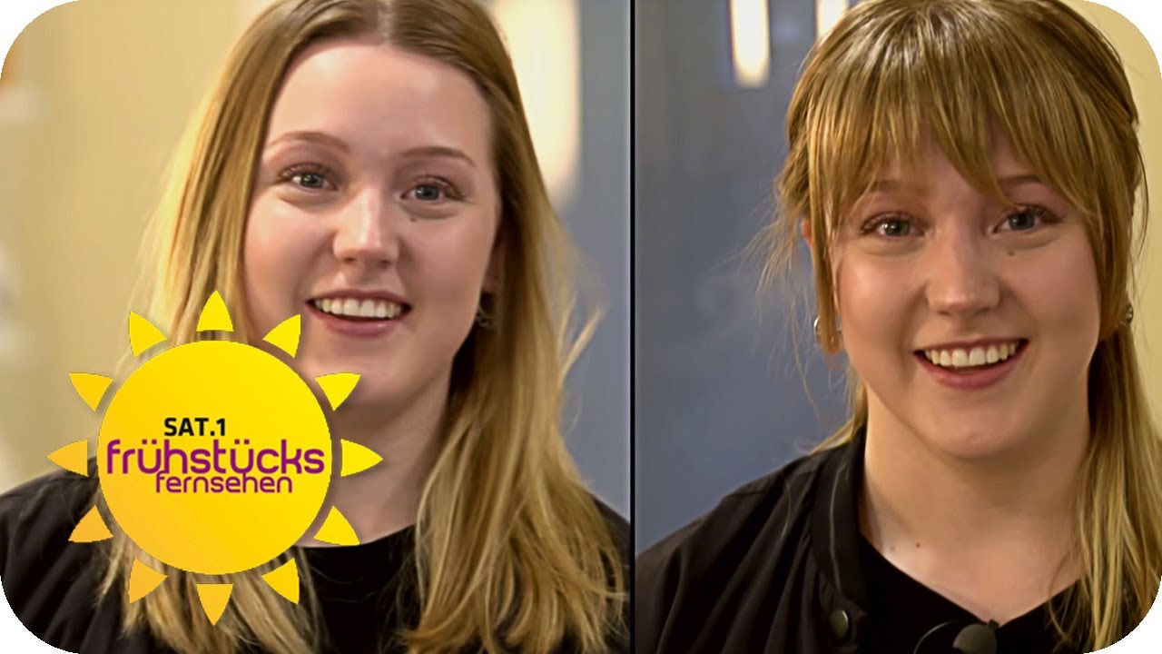 VERSTECKTE FRISUREN - Trends von morgen | SAT.1 Frühstücksfernsehen | TV