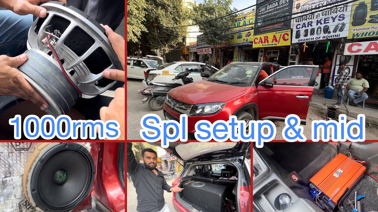 Maruti Brezza audio setup worth Rs ? ‘’’’crazzyyy  loud audio setup