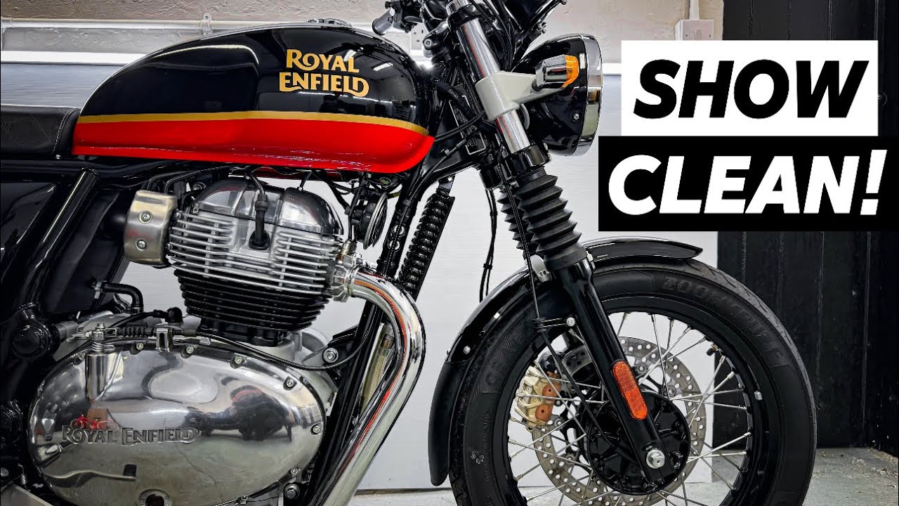 Единственное руководство по чистке мотоцикла, которое вам нужно! На примере Royal Enfield Interce...