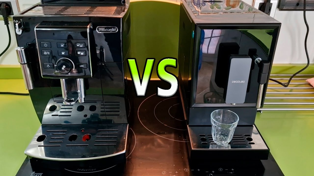 Diferencias entre la cafetera CECOTEC MATIC-CCINO VAPORISSIMA y la DeLonghi ECAM 13.123.B Magnifica