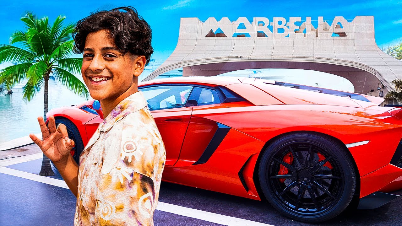 LOCURA en MARBELLA 🌴 grabando MI CHULITA! 😍 entre Lamborghinis y barcos!
