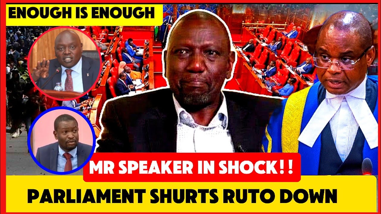 PARLIAMENT SHURTS RUTO DOWN AS SIFUNA DEFENDED BY SENATORS AFTER 101 POINTS AGENDA RELEASED!