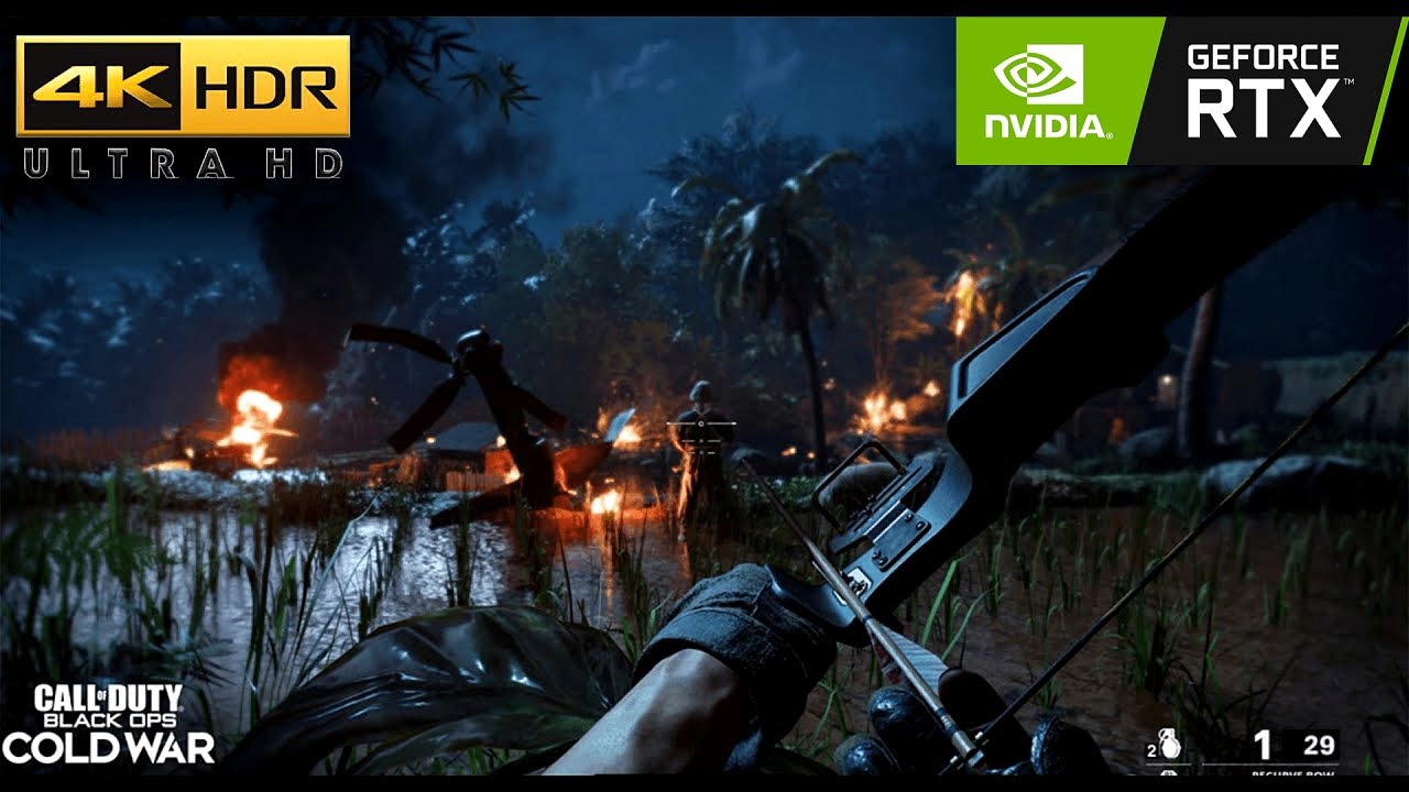 Call of Duty  Black Ops Cold War : HDR PC 4K Paramétres Ultra / RTX OFF