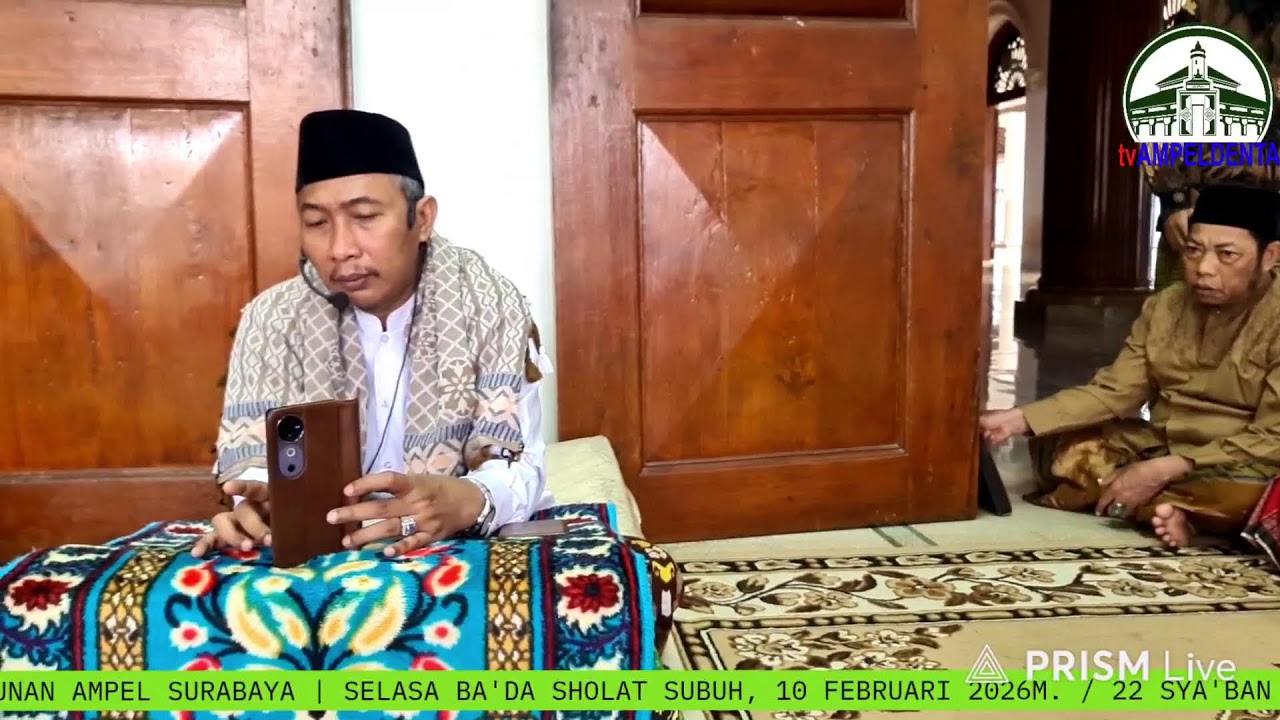 KH. MOCHAMMAD ZAINUL ARIFIN BIN ROMO KH. UMAR SAID SURABAYA. KAJIAN KITAB TANBIGHUL GHOFILIN IV. MAS