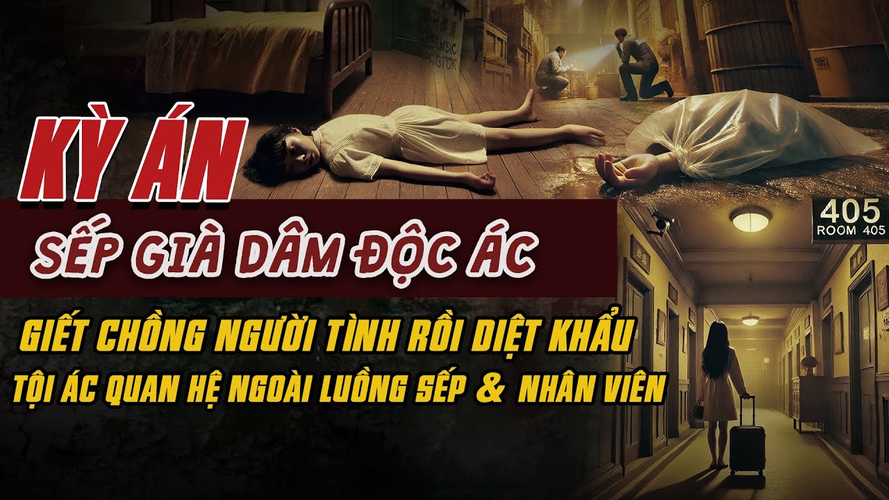 ÂM MƯU TÀN BẠO CỦA SẾP GIÀ DÂM ĐỘC Giết Chồng Người Tình Rồi Diệt Khẩu | Kỳ Án Độc #giaimakyan