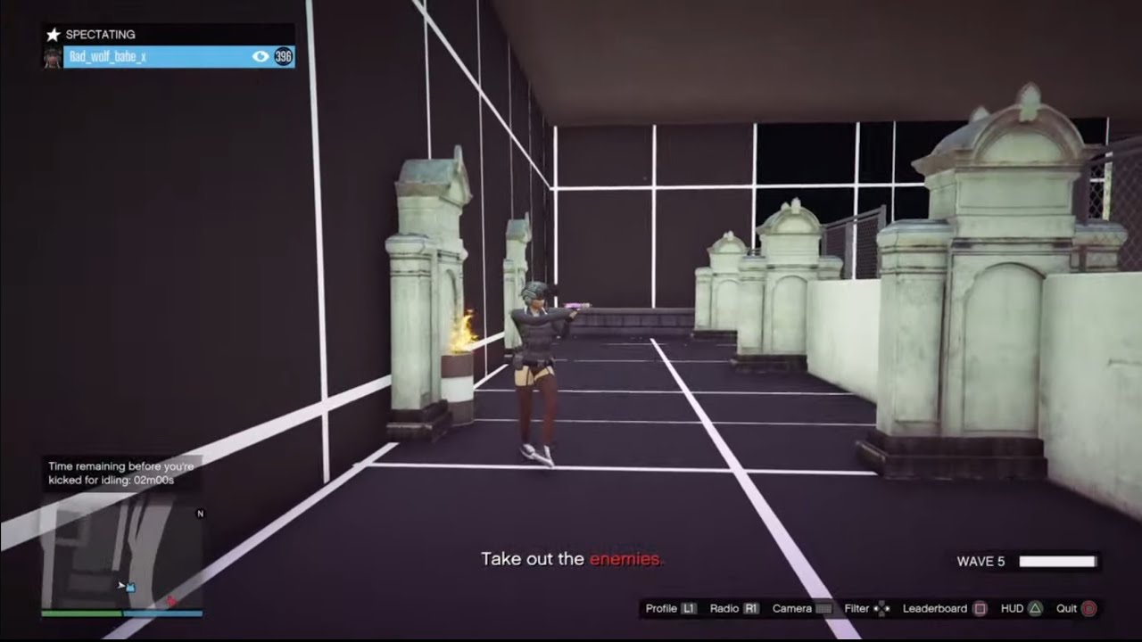 GTA online Survival - Hunters graveyard - Creator - badwolfbabex