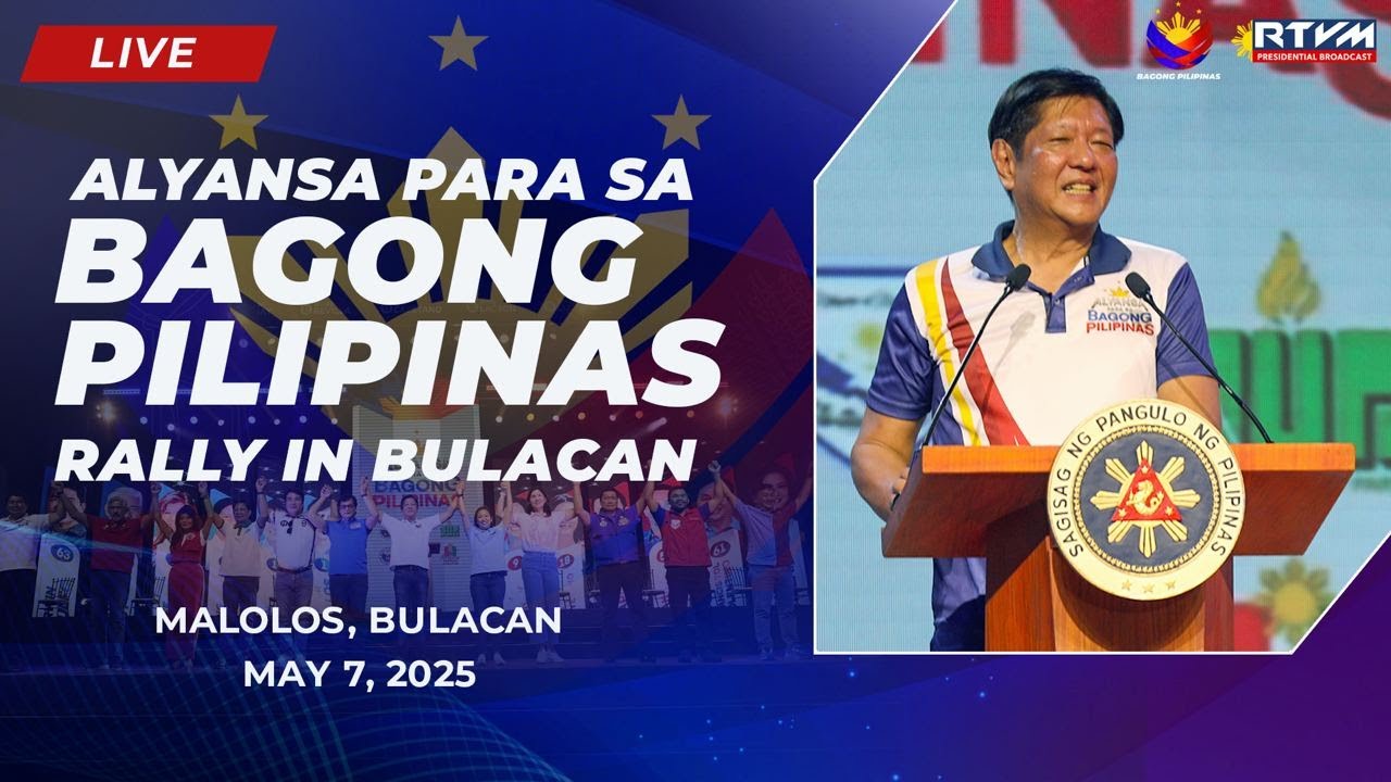 Alyansa Para sa Bagong Pilipinas Rally in Bulacan 05/07/2025