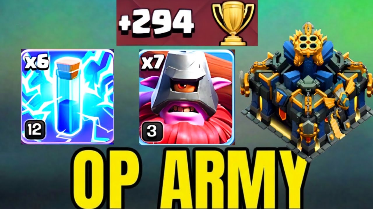+294 Th17 Zap Thrower is Strong in Legends (Clash of Clans)
