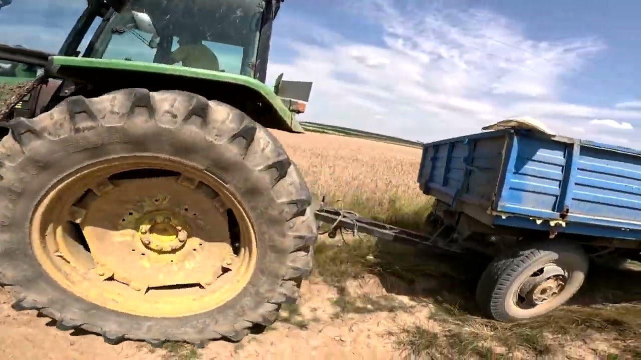 Elszakadt a Variátor Szíj a semmi közepén - Repce aratás.