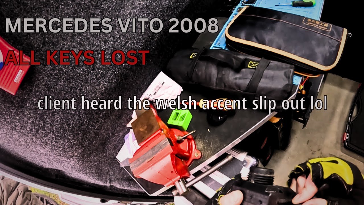 MERCEDES VITO 2008 ALL KEYS LOST PROCESS, USING VVDI PROG AND VVDI MB.