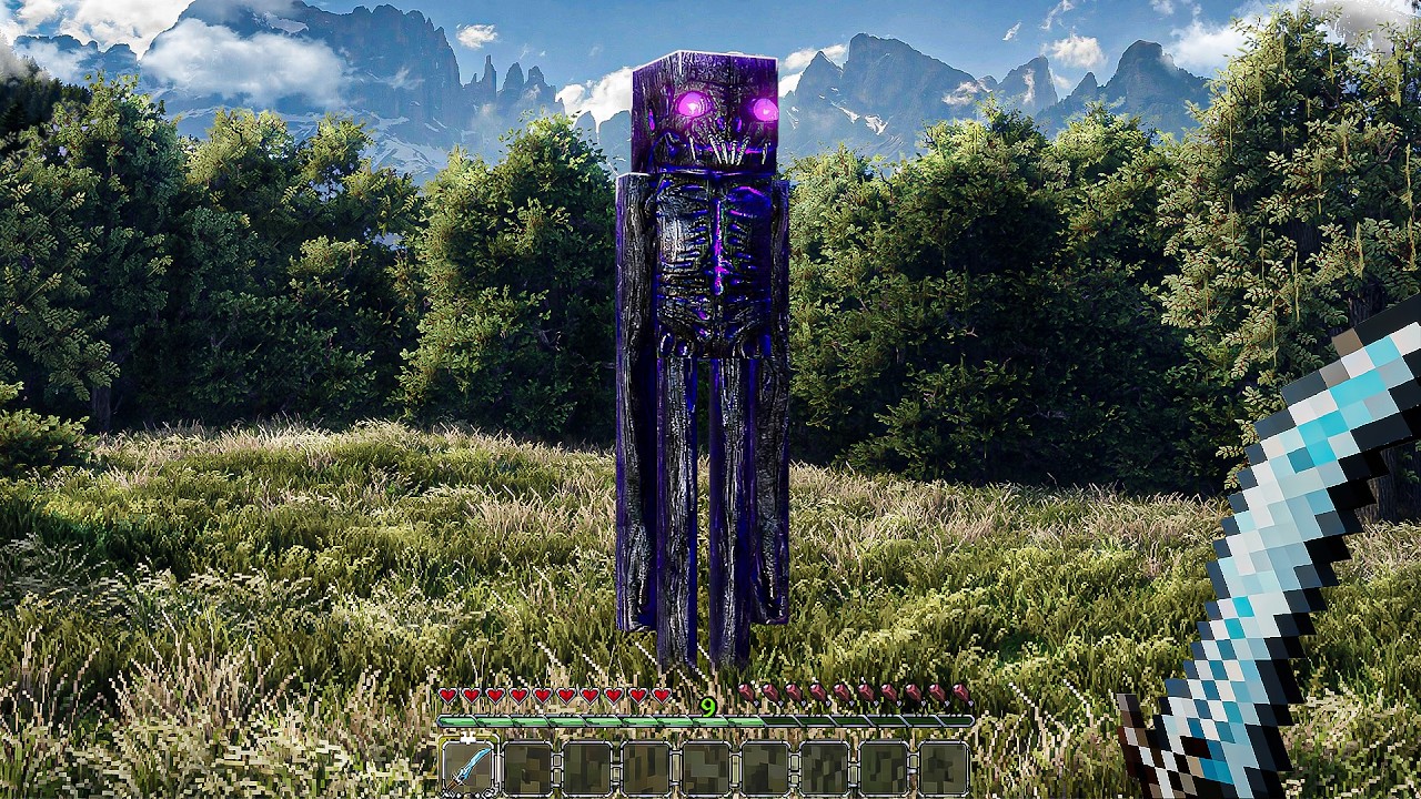 ZERANDO O MINECRAFT COM GRÁFICOS REALISTAS