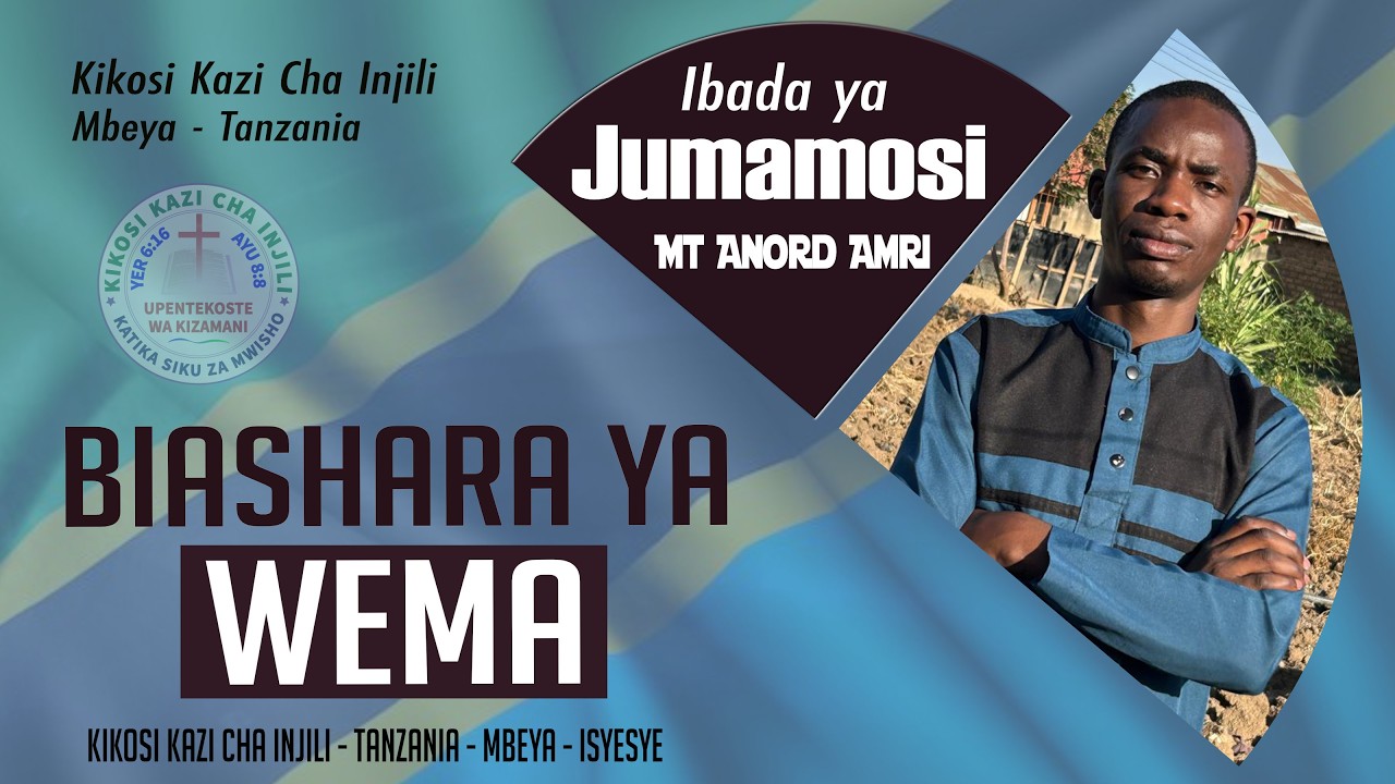 Minister Anord | Biashara ya Wema | kikosi kazi cha injili - 28-02-2025