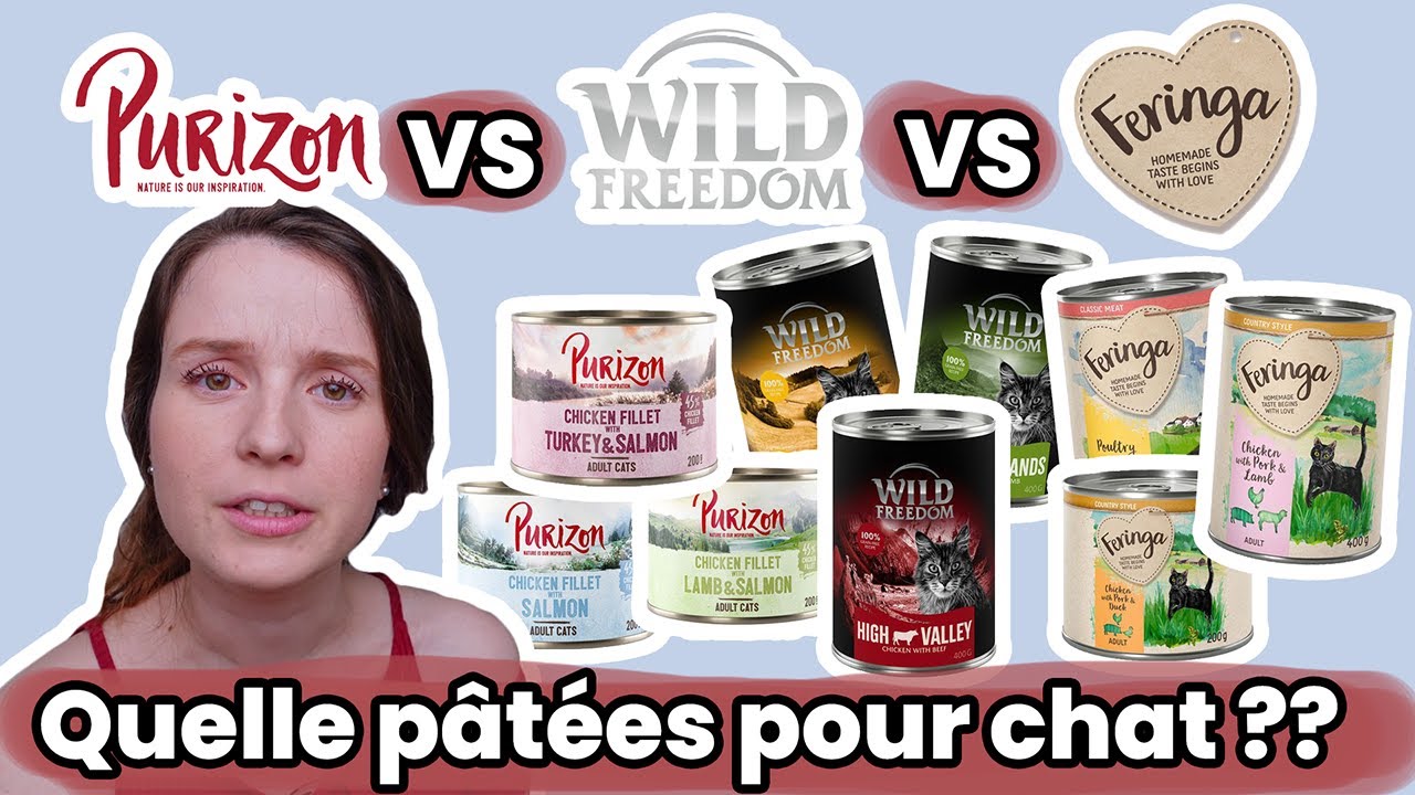 Pâtées pour Chat : Purizon vs Feringa vs Wild Freedom | Analyse et Décryptage Marketing