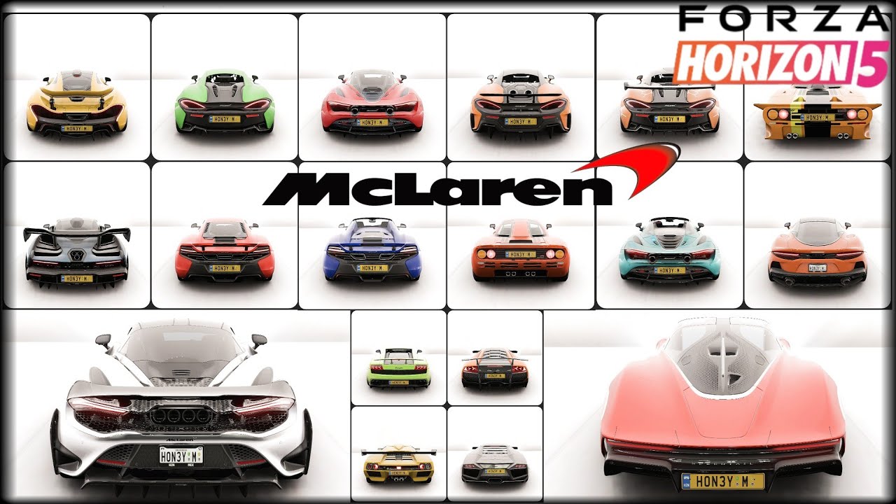Series 6! New Top Speed Battle | All McLaren Cars | Forza Horizon 5 Top Fastest car Series