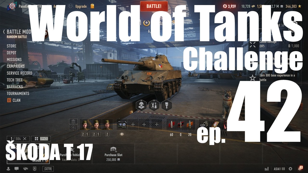 World of Tanks - WOTFGC ep.42 - ŠKODA T 17 /มาส่อง ?
