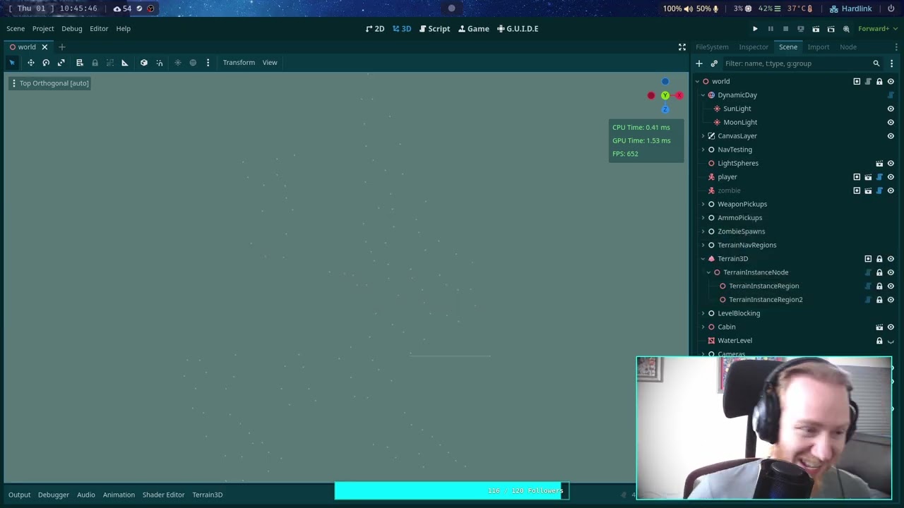 [ January 1, 2026 ] GAME DEV :: Trees & Vegetation [-4] :: Zombie Game :: Godot
