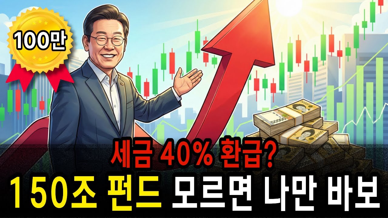 정부가 작정하고 만든 혜택! 2026 국민성장펀드 출시, 내 연봉이면 얼마 환급될까?