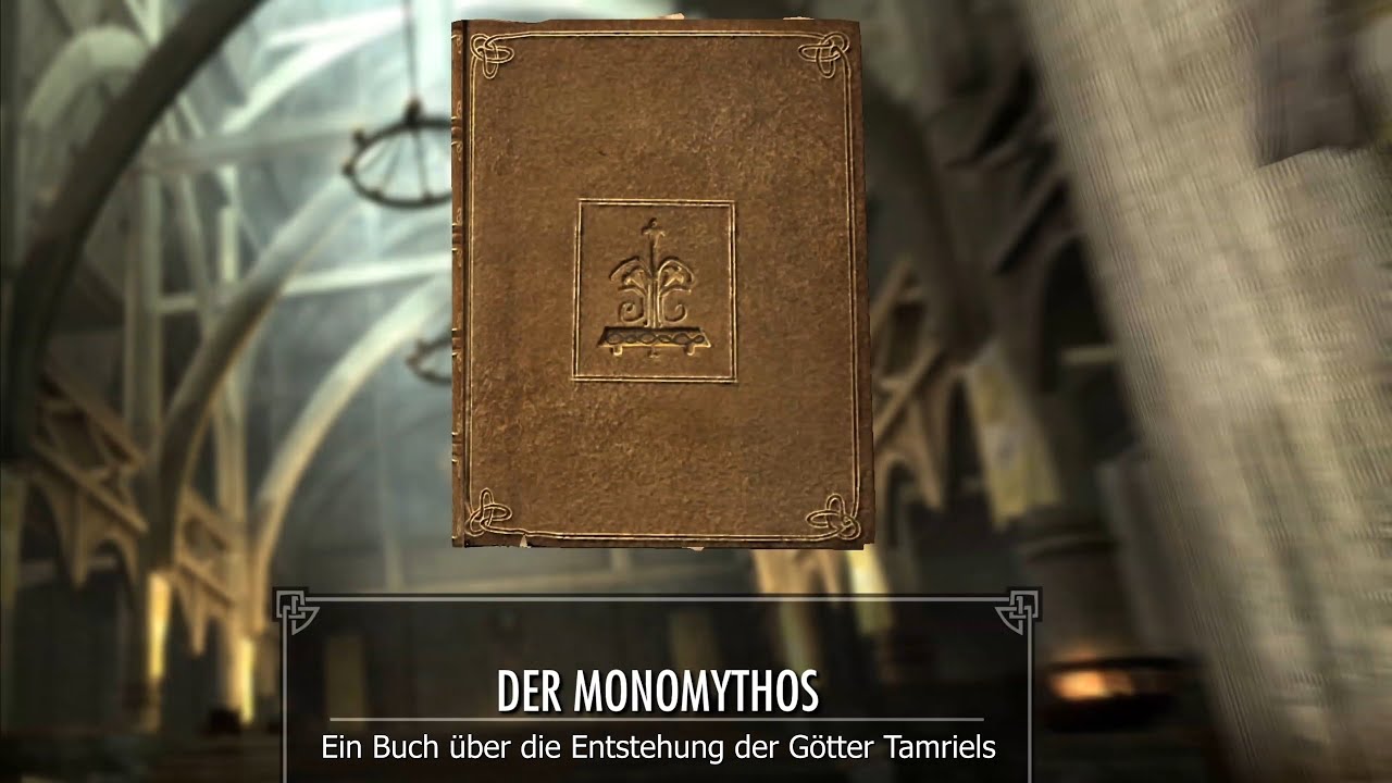 Ein Buch aus dem Spiel Skyrim: 