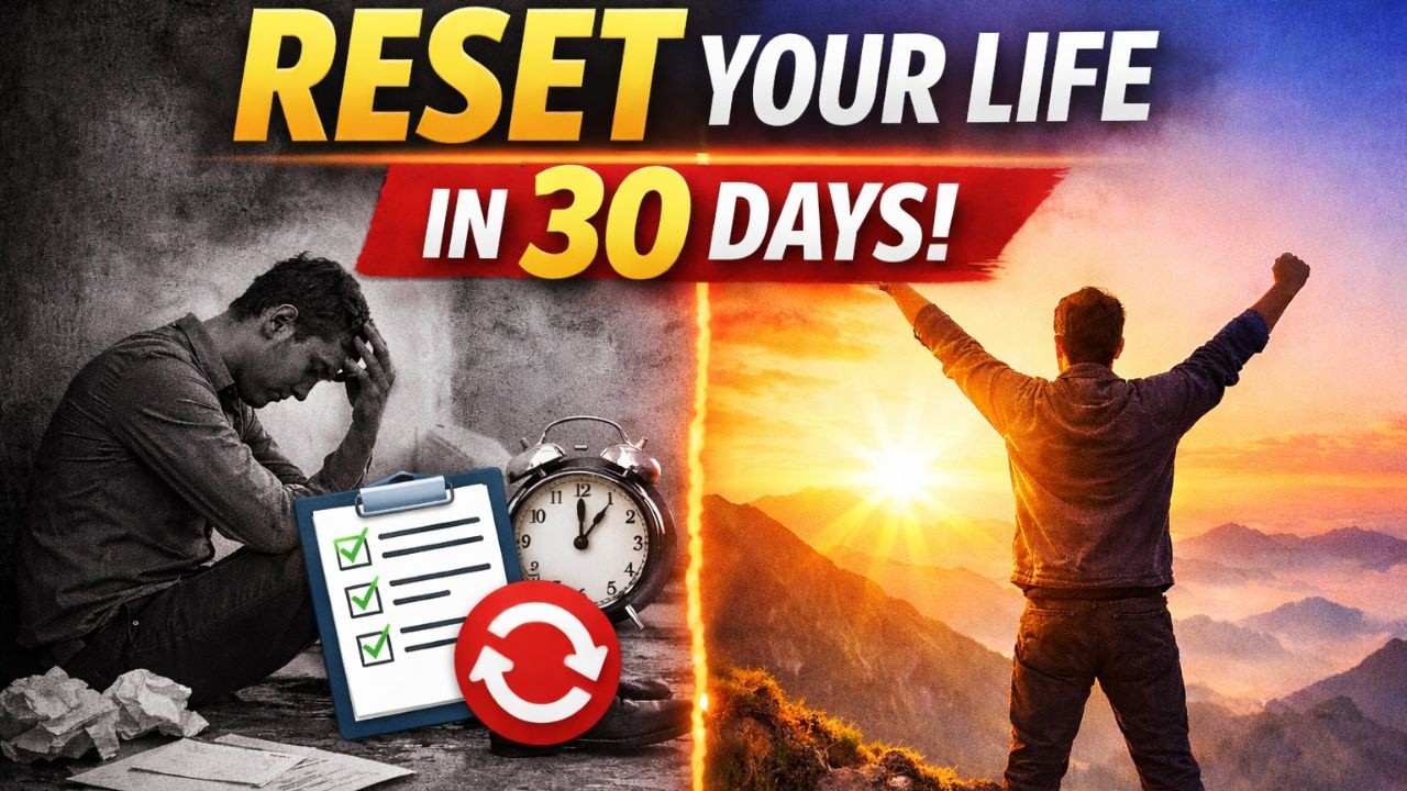 👉 Day 1: How to Reset Your Life in 30 Days (Step-by-Step Plan)