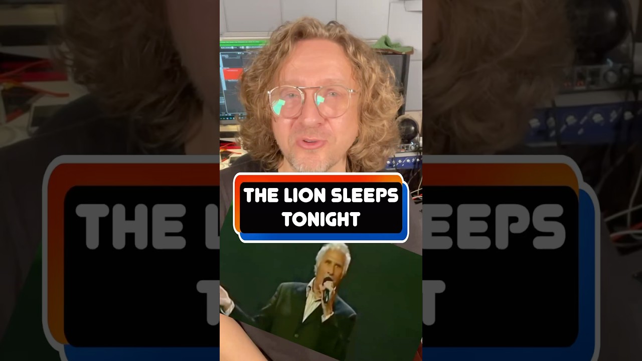 Откуда ноты растут у песни Lion Sleeps Tonight? 🦁 #откуданотырастут #крупатин