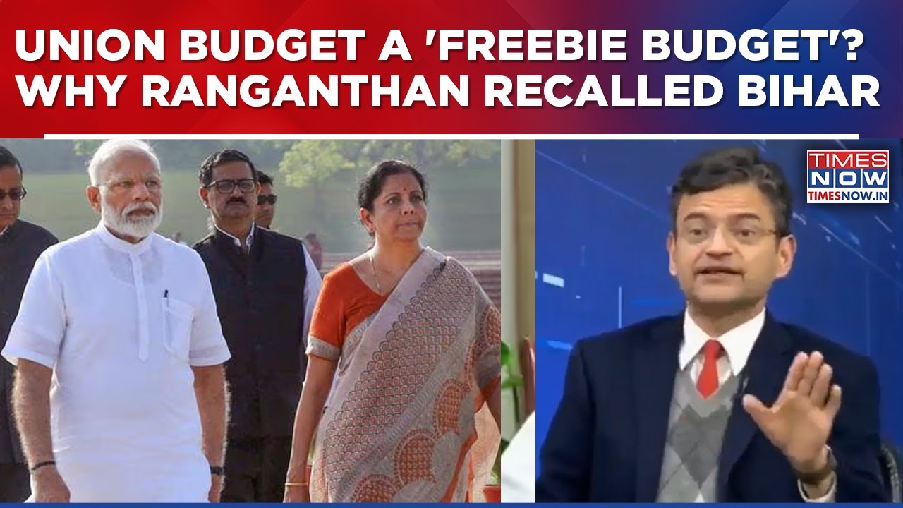 What Dr Anand Ranganathan Said On 'Freebies' Ahead of Union Budget 2026 | Big Debate | Sitharaman