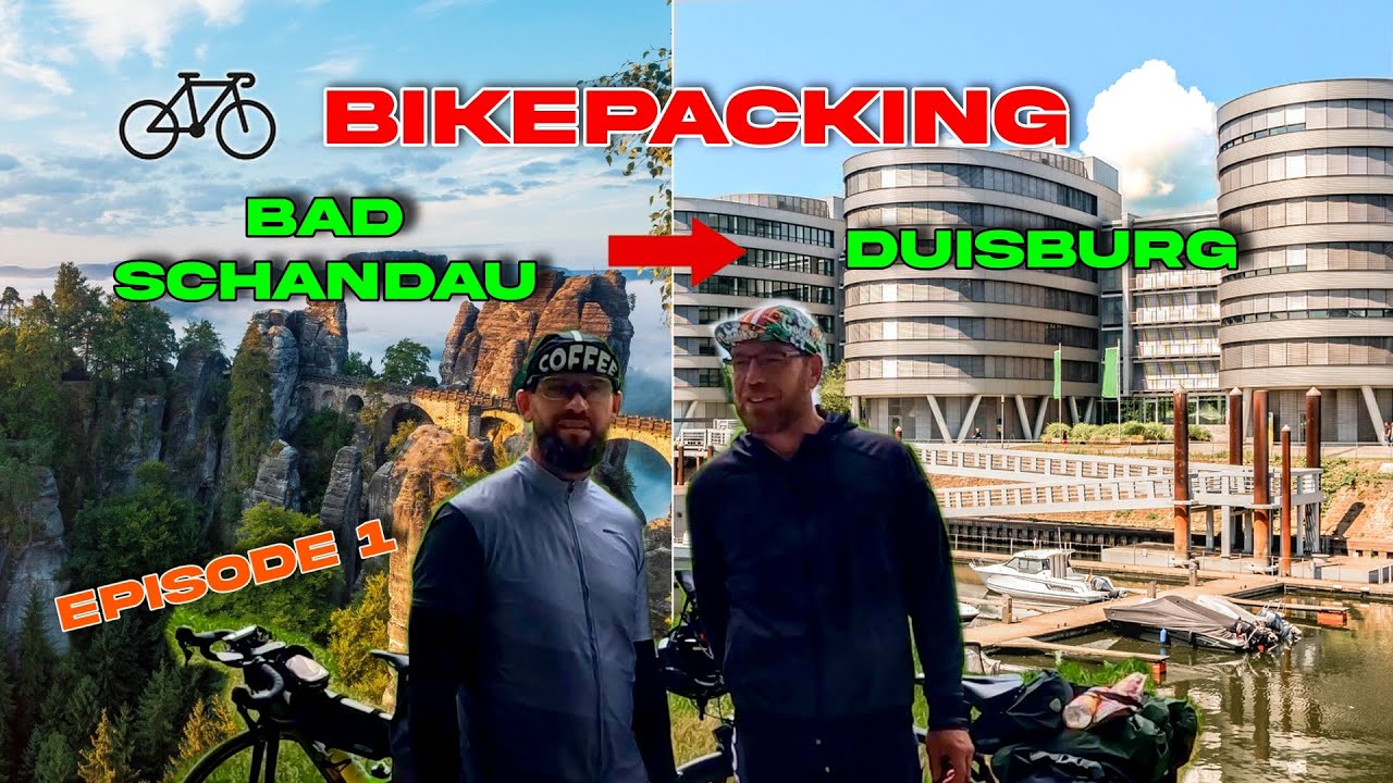 765 km Gravel, Spaß & Schmerzen 😅 | Bikepacking Deutschland – Tag 1 der Ballerbrüder-Tour