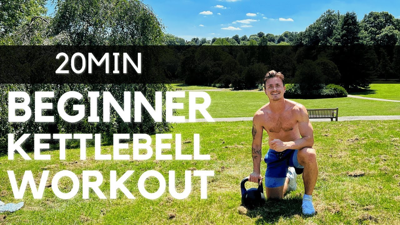 20 MINUTE BEGINNER KETTLEBELL WORKOUT // Get strong, follow along