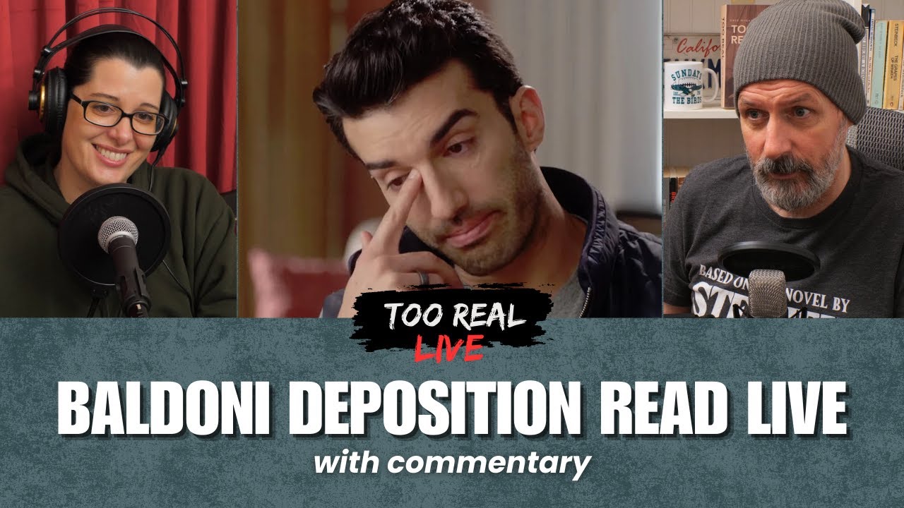 LIVE!! JUSTIN BALDONI'S DEPOSITION READ LIVE PART 2 - LIVE!!!