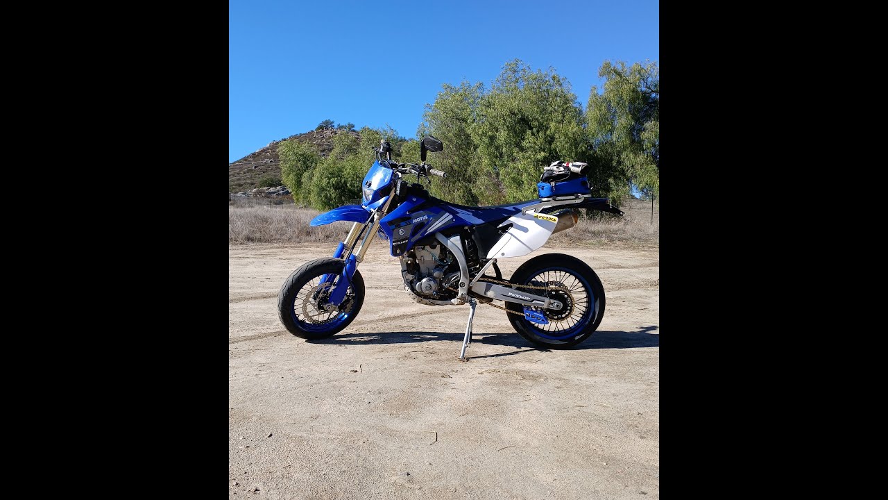 2007 Yamaha WR450F Supermoto 1st Ride