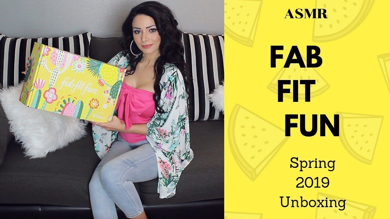 🌸 ASMR FabFitFun Spring 2019 Unboxing 🌸