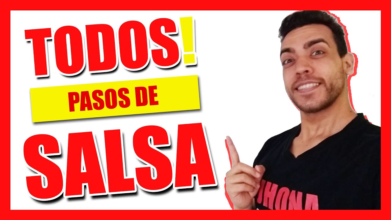 😲TODOS LOS PASOS DE SALSA QUE EXISTEN😲 - PASOS PRINCIPIANTE Y BÁSICOS DE SALSA‼️‼️