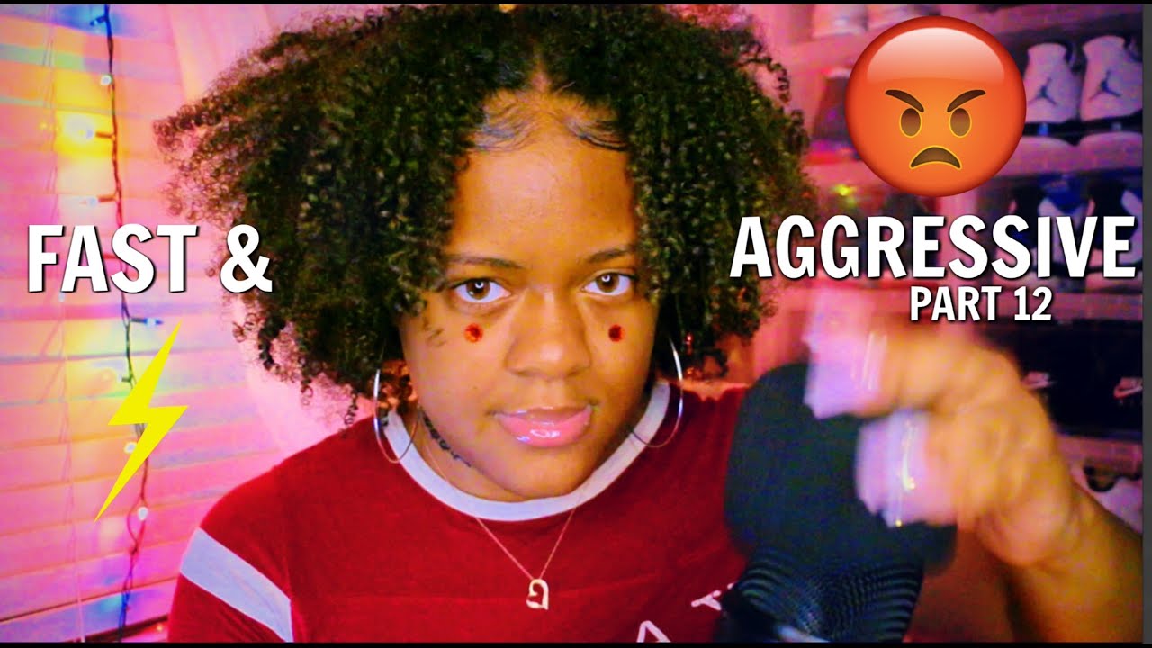 😬 SUPER FAST & AGGRESSIVE ASMR TRIGGERS FOR STRONG TINGLES♡: PART 12 (VIEWERS CHOICE)✨