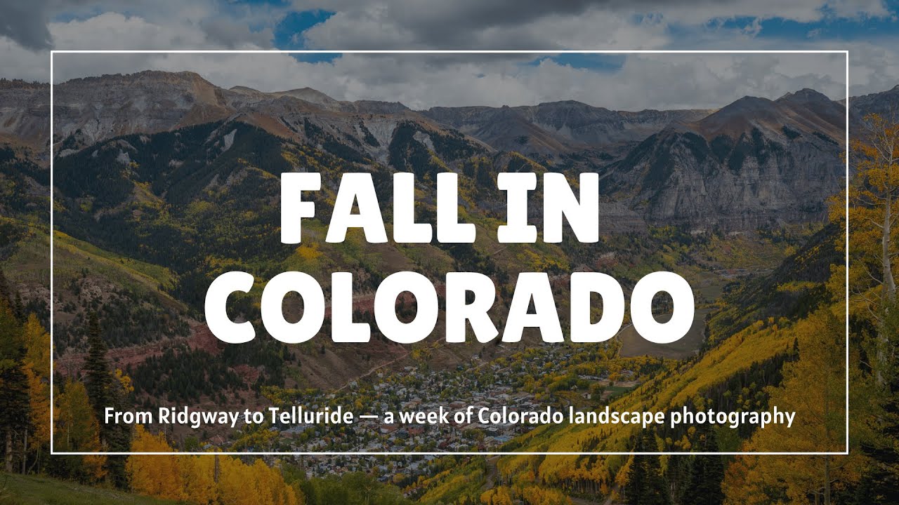 Fall in Telluride, Colorado with the Hasselblad X2D II