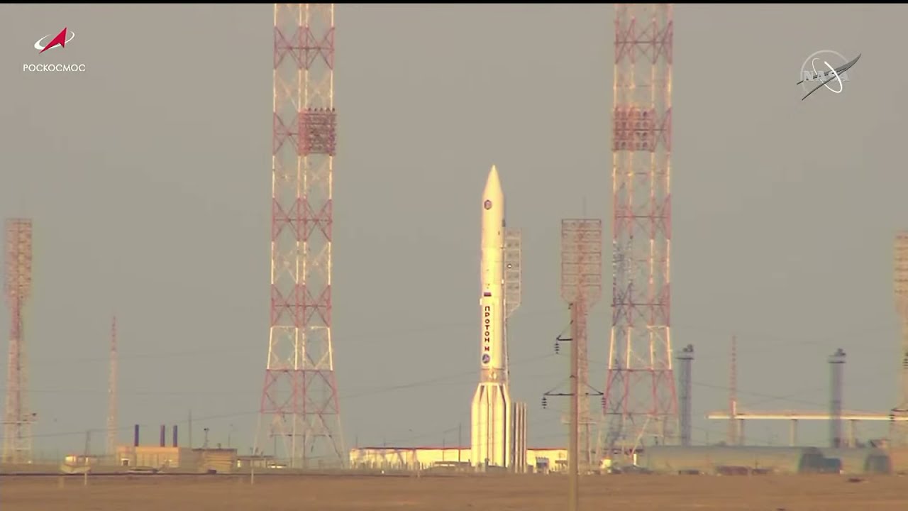 LIVE: The Proton-M carrier rocket blasts off with ISS module 'Nauka'