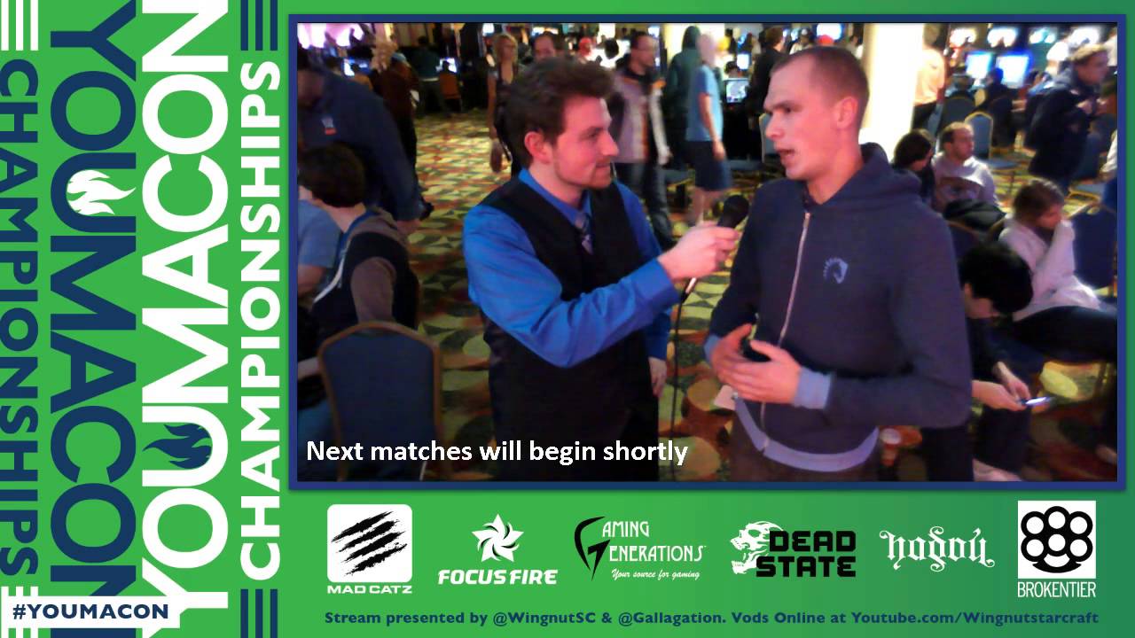 Youmacon 2013 - WB RO8 - Spiderslayer(Z) vs Yoshi(T) - Interview