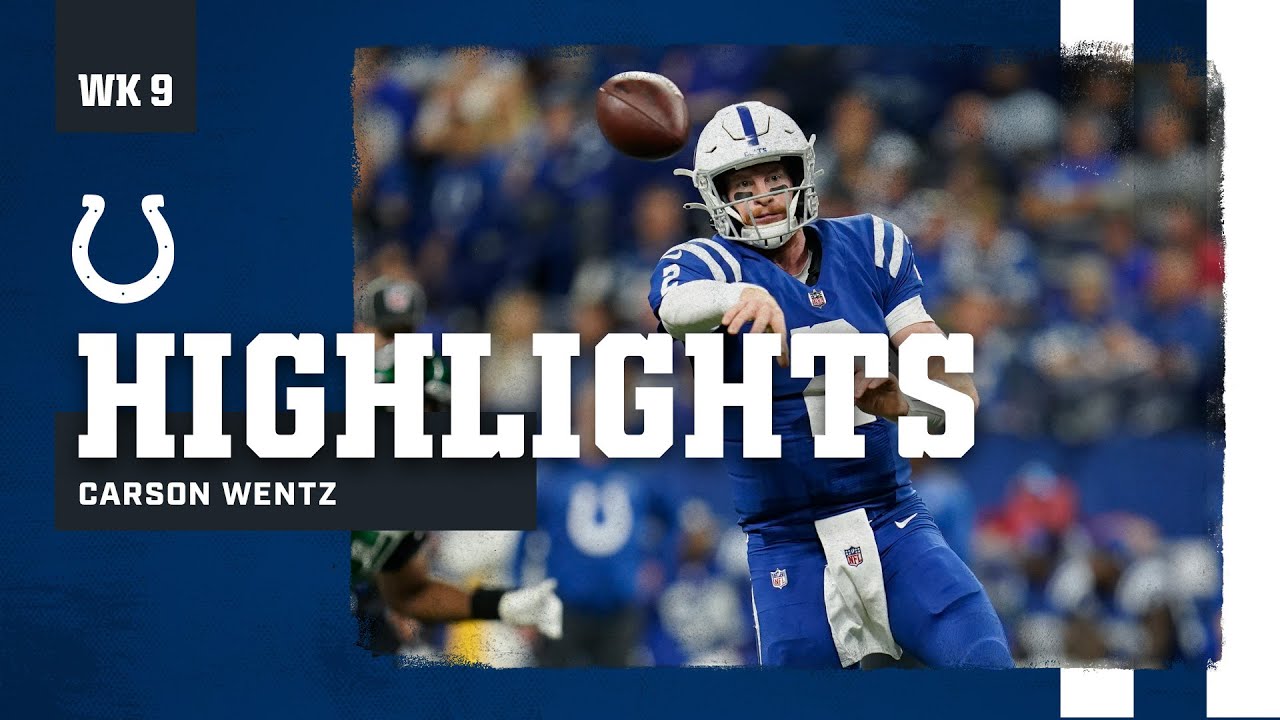 Carson Wentz's best plays from 272-yard game | Week 9 vs. Jets