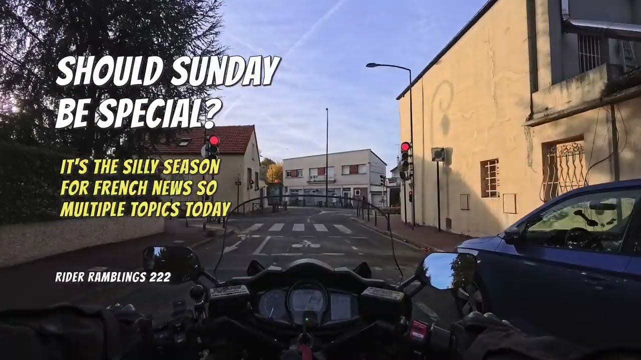 Should Sunday Be Special? - Rider Ramblings 222
