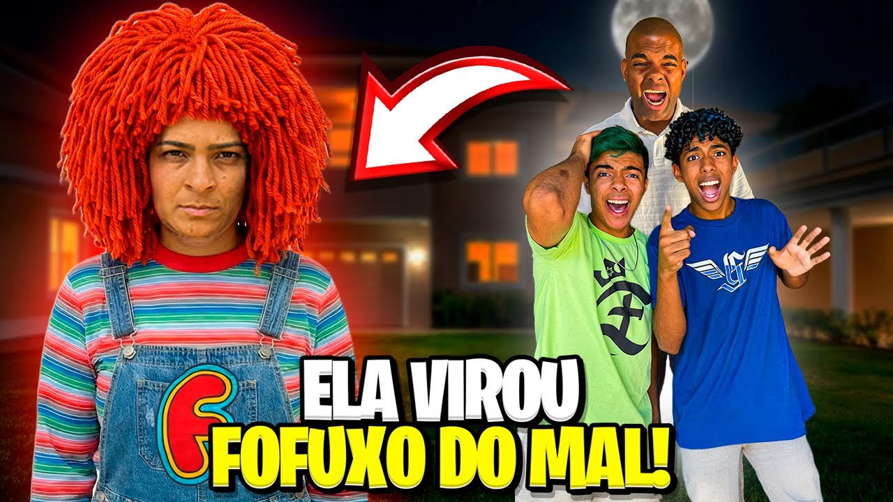 MINHA MÃE VIROU FOFUXO FOFÃO DO MAL!!😱COMO VAMOS AJUDÁ-LA? 